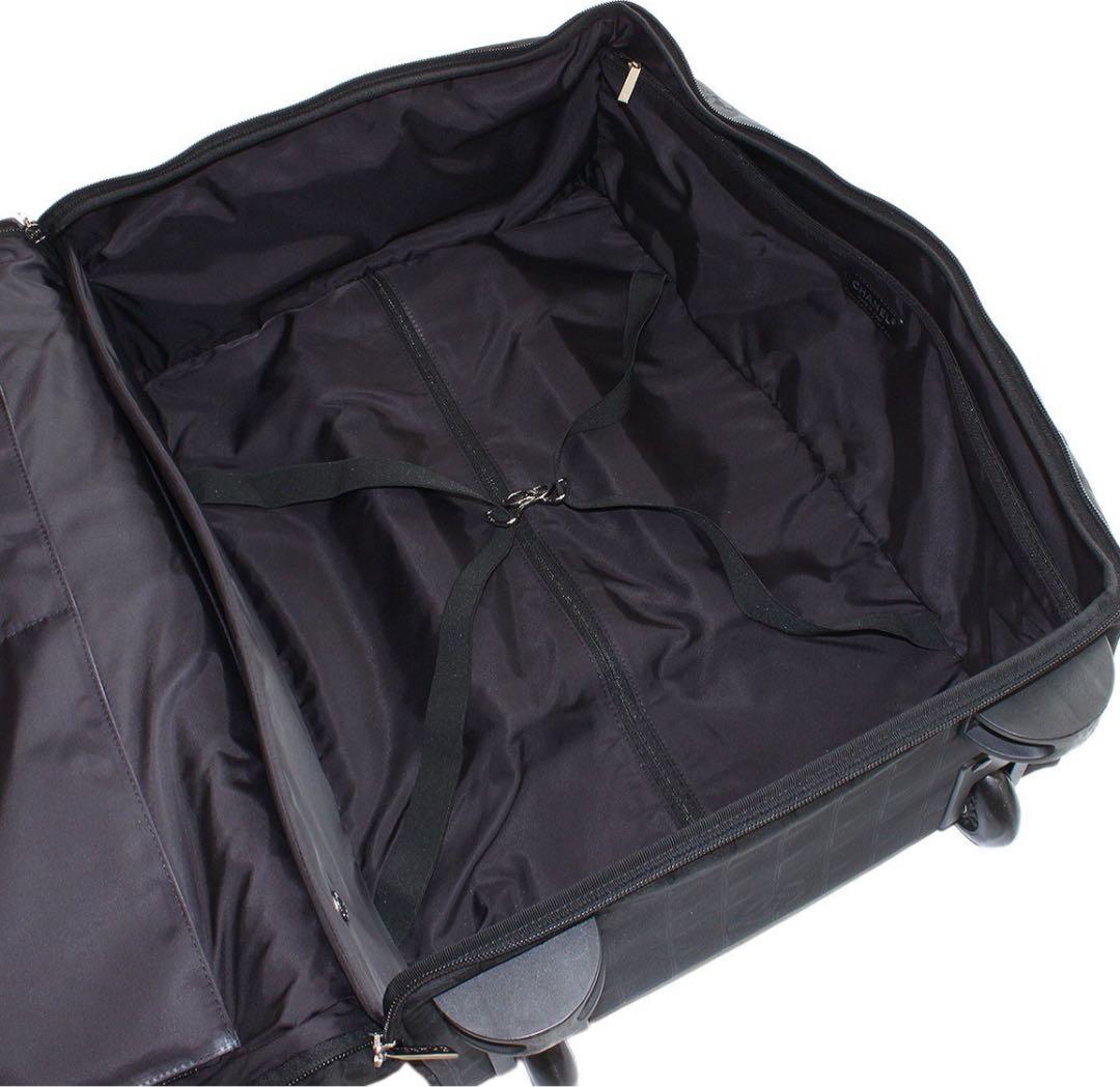 N2920 美品!! シャネル ニュートラベルライン ナイロン2輪 スーツケース