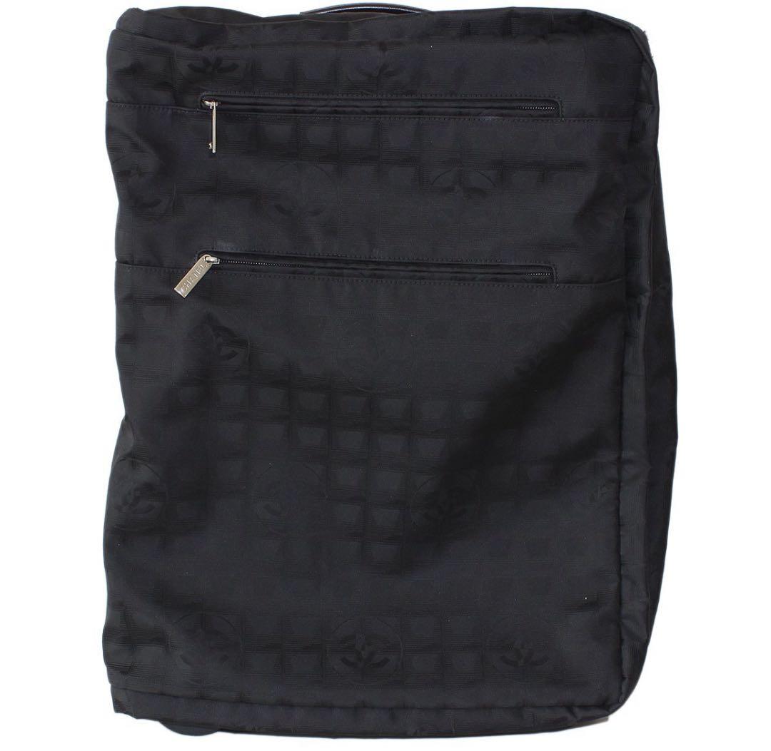 N2920 美品!! シャネル ニュートラベルライン ナイロン2輪 スーツケース