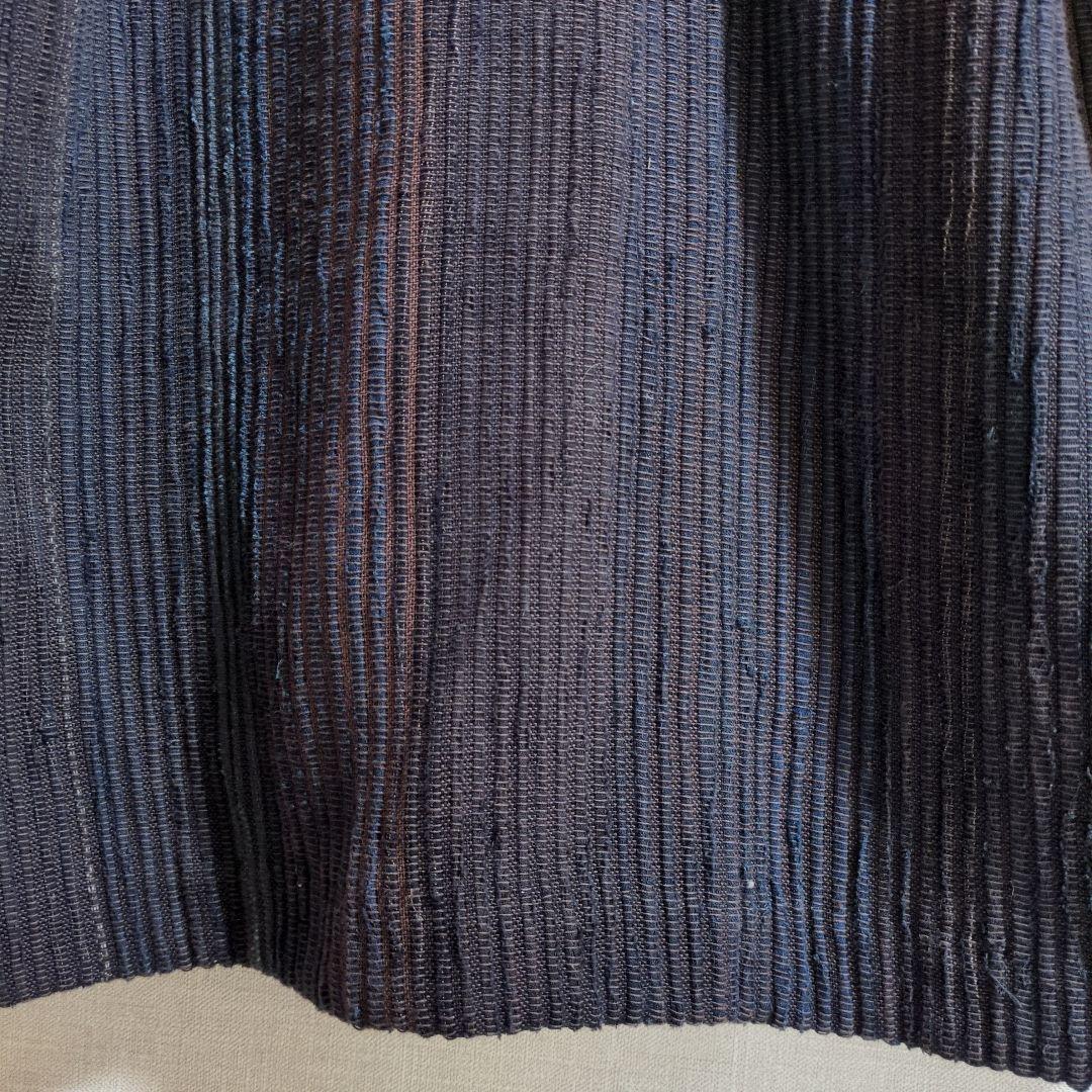 公文知洋子さんの裂き織りジャケット