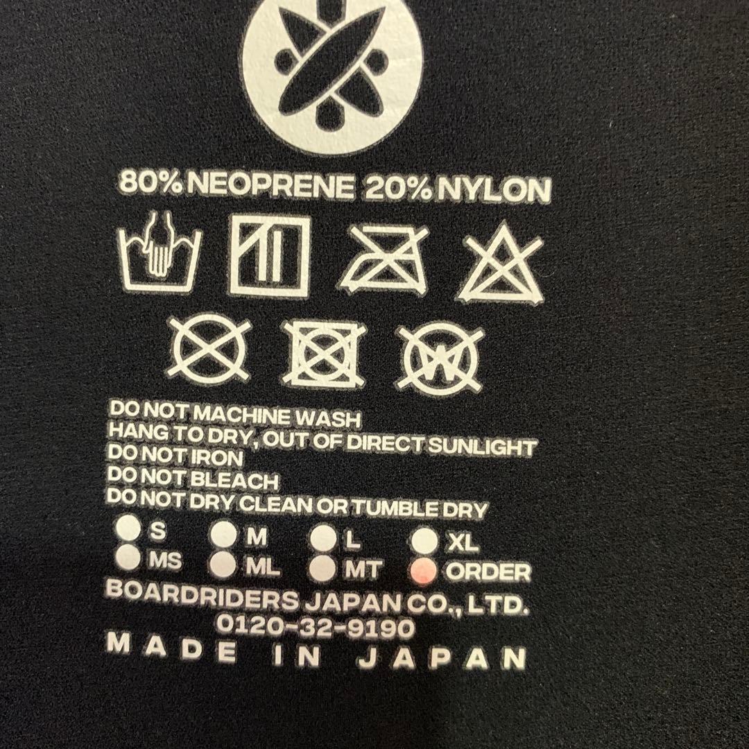 サーフィン2021ロキシーのフルオーダー5ミリ