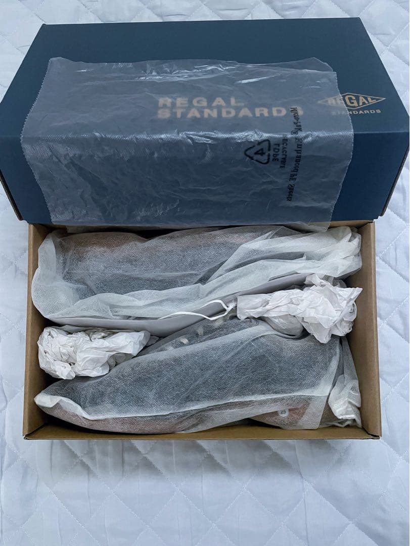 REGAL レザー カジュアルシューズNAVY