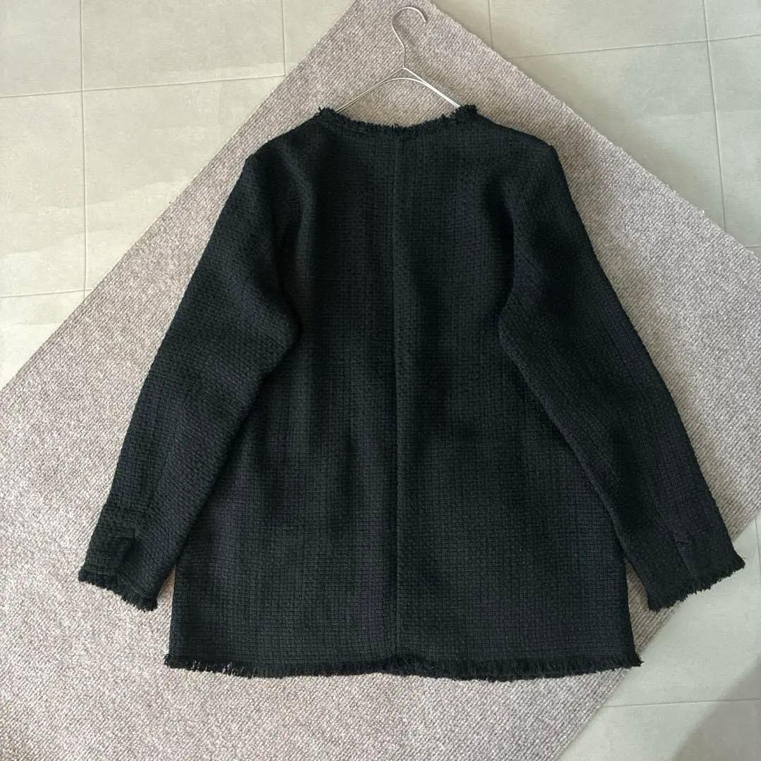 はせページ♡ICB ロービングツイード ノーカラージャケット サイズ44