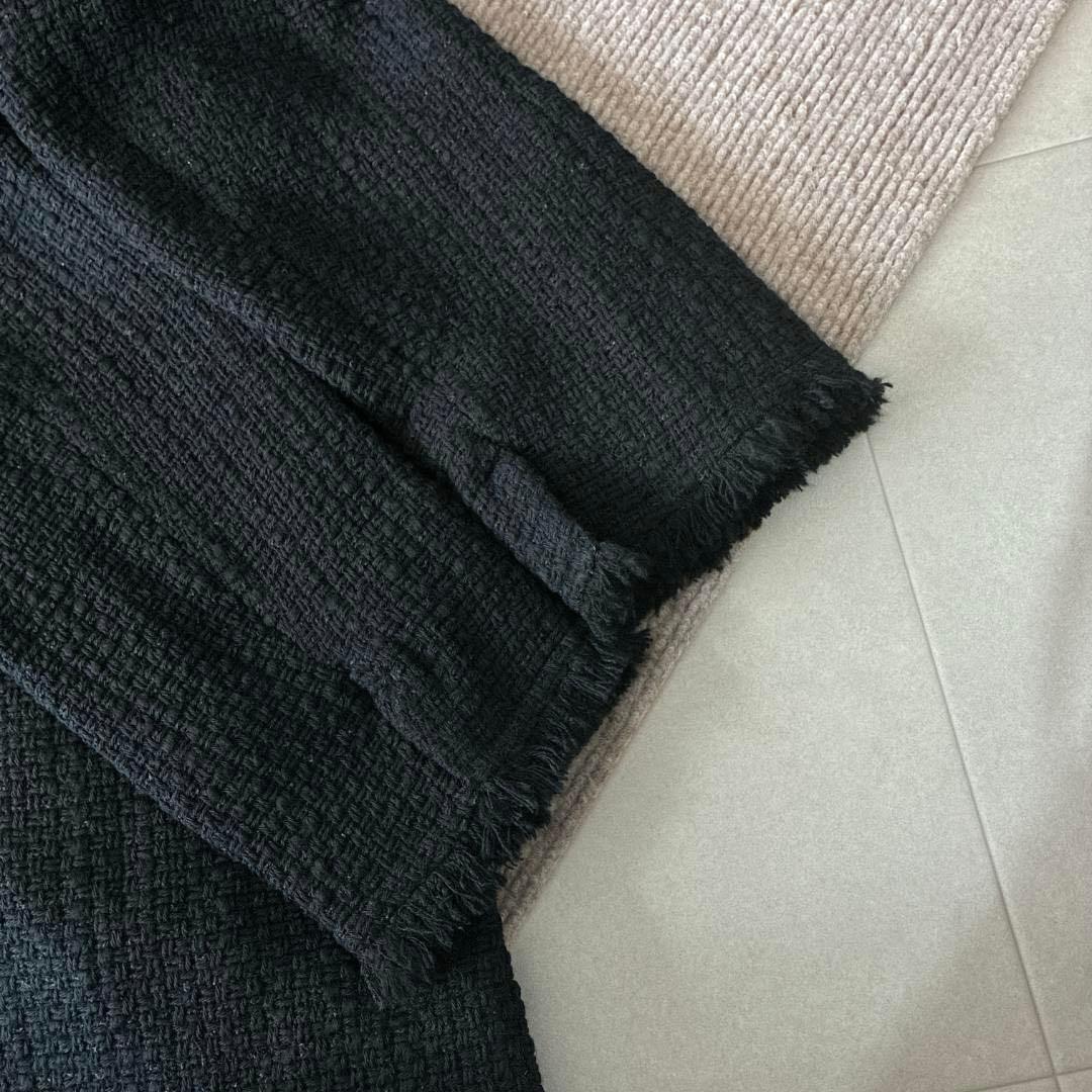 はせページ♡ICB ロービングツイード ノーカラージャケット サイズ44