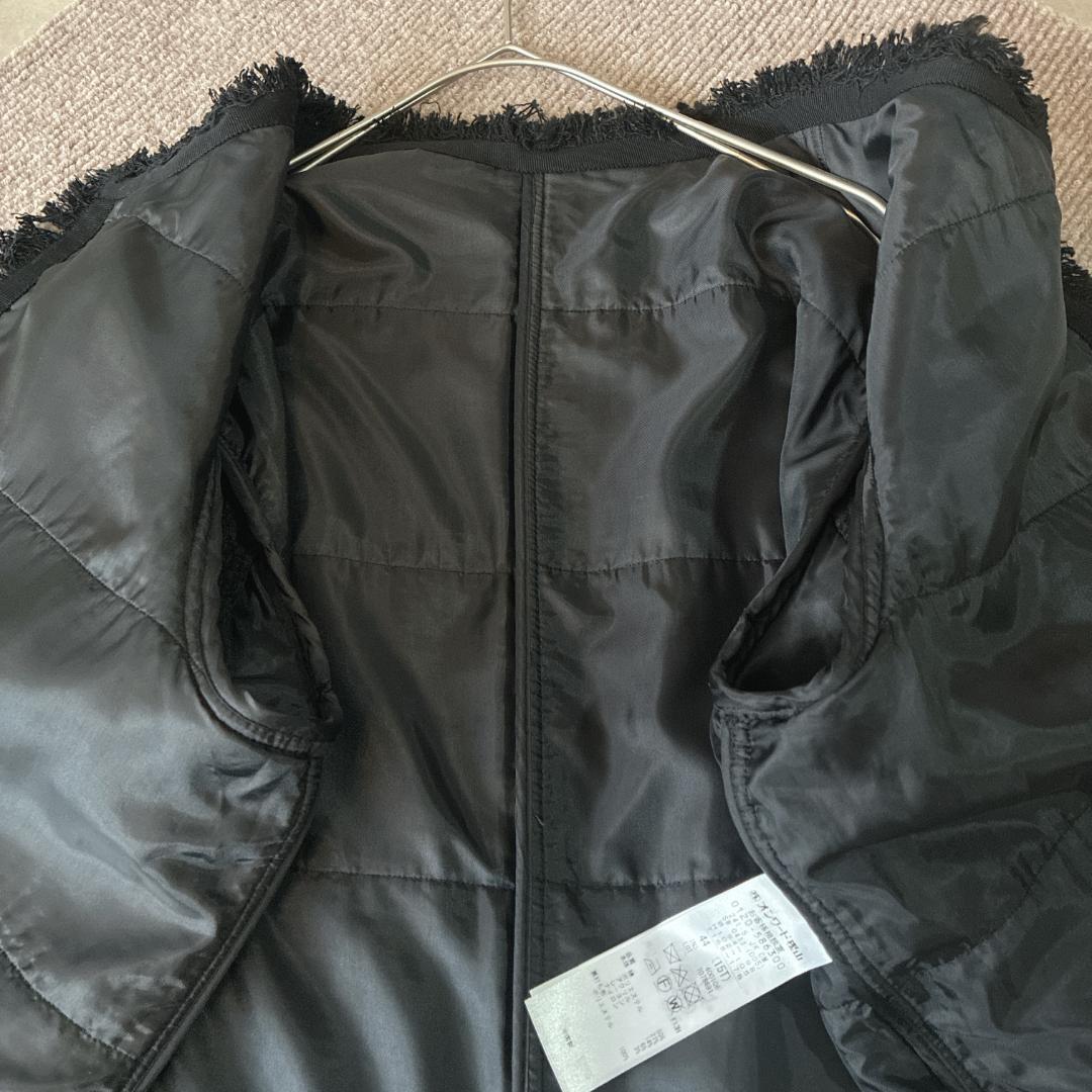 はせページ♡ICB ロービングツイード ノーカラージャケット サイズ44