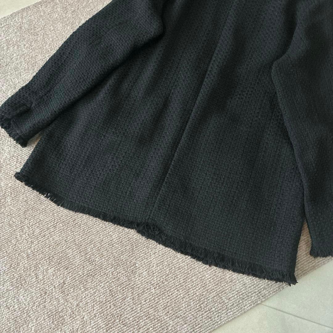 はせページ♡ICB ロービングツイード ノーカラージャケット サイズ44