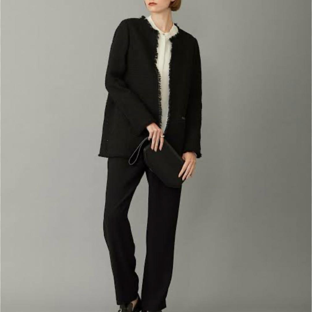 はせページ♡ICB ロービングツイード ノーカラージャケット サイズ44