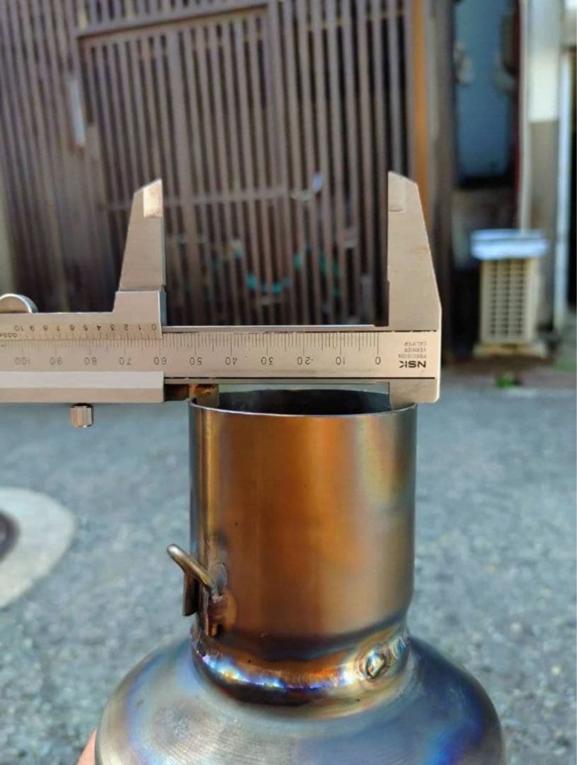 BLUE LIGHTNING RACING スリップオンマフラー 60.5cm