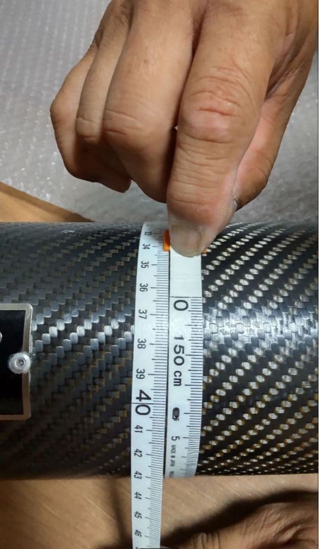 BLUE LIGHTNING RACING スリップオンマフラー 60.5cm