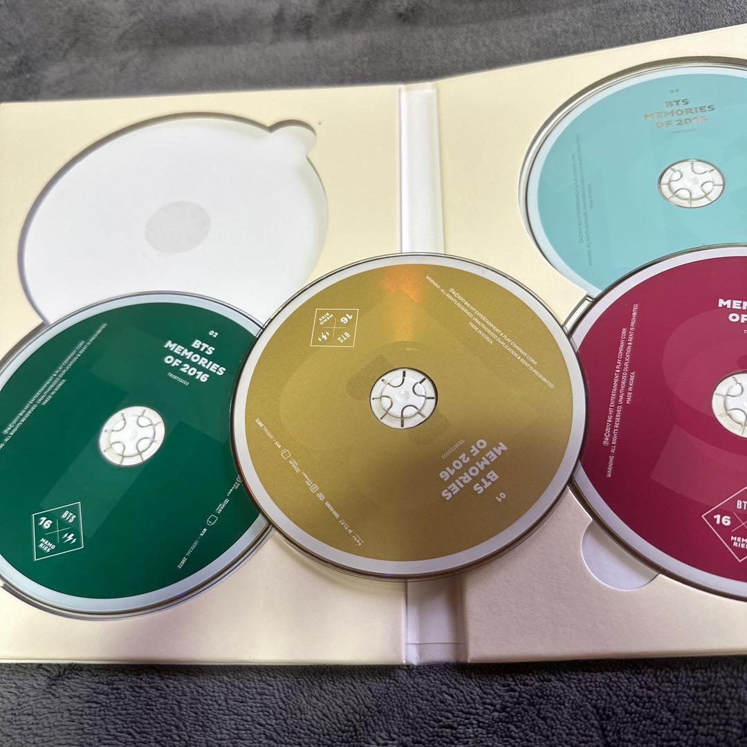 BTS MEMORIES OF 2016 DVD　トレカ
