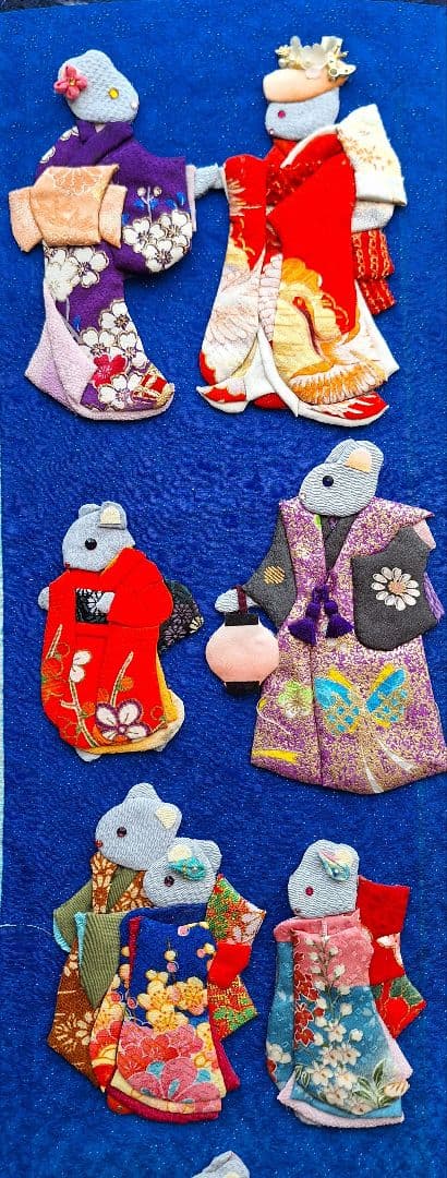 押し絵、タペストリ－　福すけ