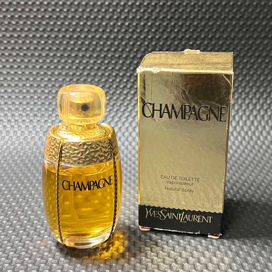【廃盤希少】イヴサンローラン☆シャンパーニュ☆50ml☆ヴィンテージ☆箱付き