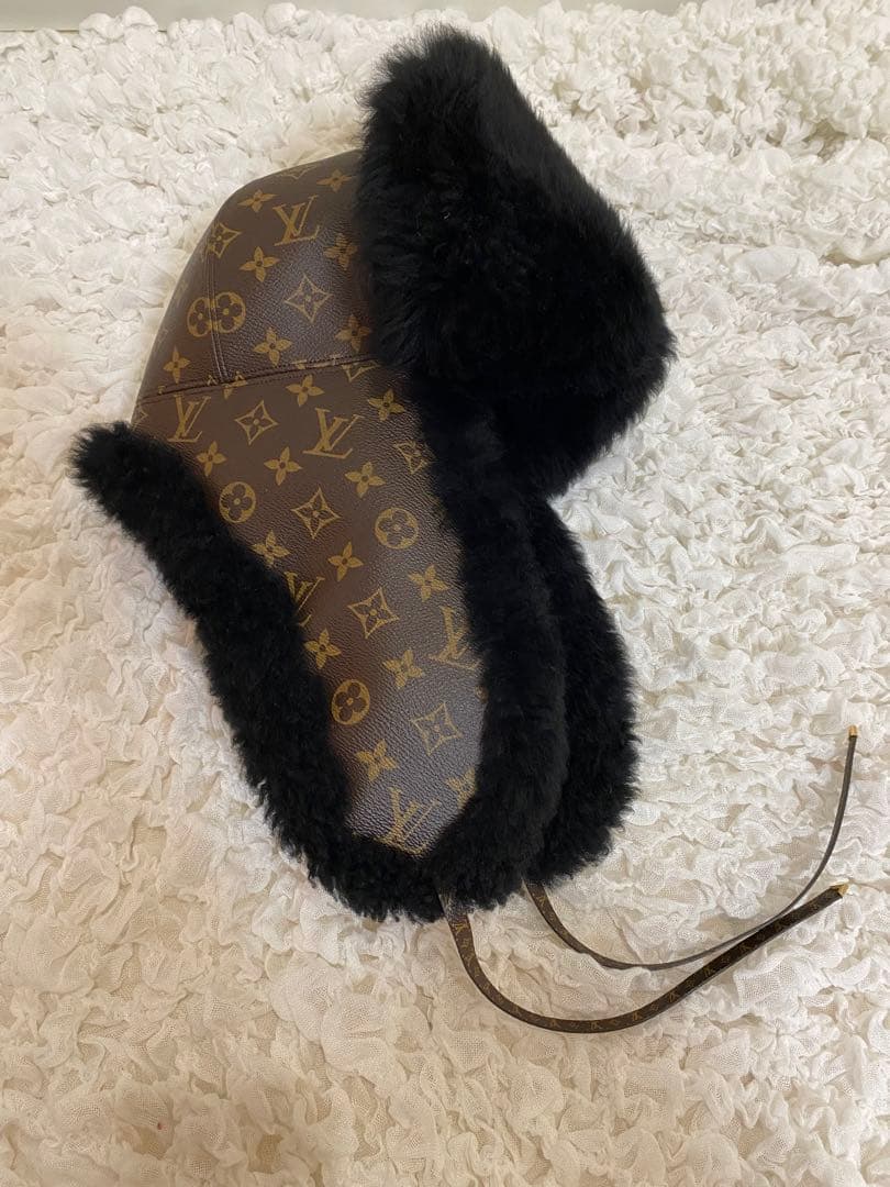 LOUIS VUITTON ルイヴィトン エスキモーハット 帽子 モノグラム