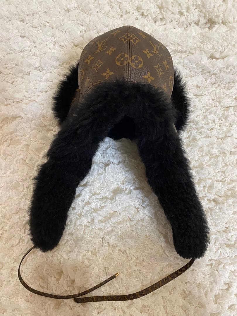 LOUIS VUITTON ルイヴィトン エスキモーハット 帽子 モノグラム