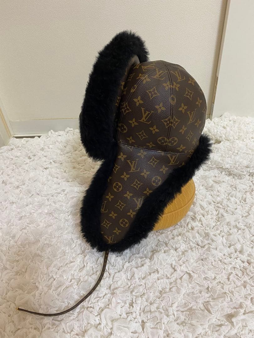 LOUIS VUITTON ルイヴィトン エスキモーハット 帽子 モノグラム