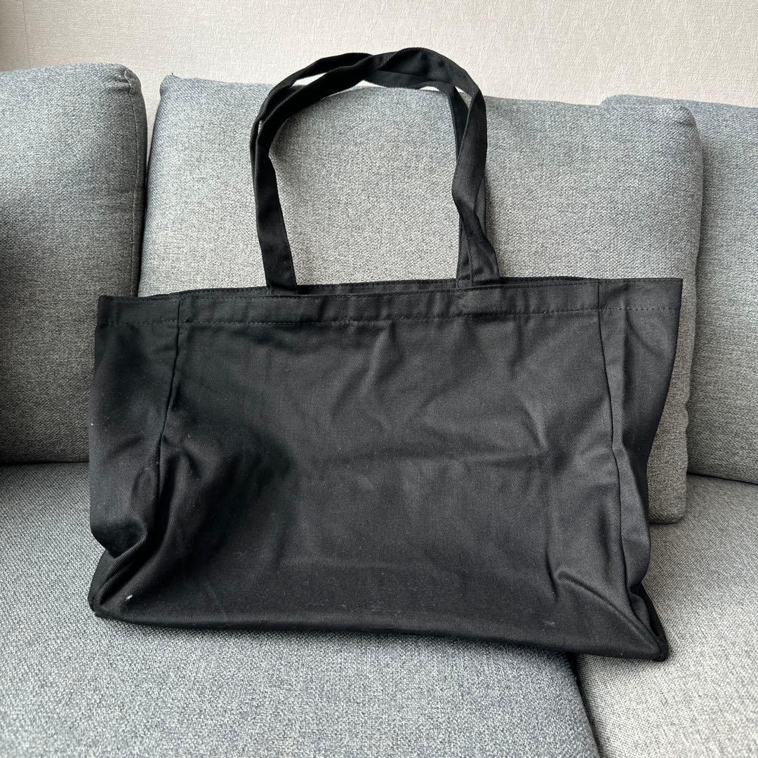 natsu ページ CHANEL ブラック トートバッグ キャンバス