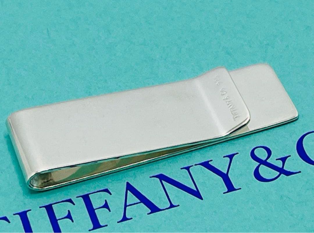 c565 ティファニー　エンジンターン　マネークリップ　シルバー　925