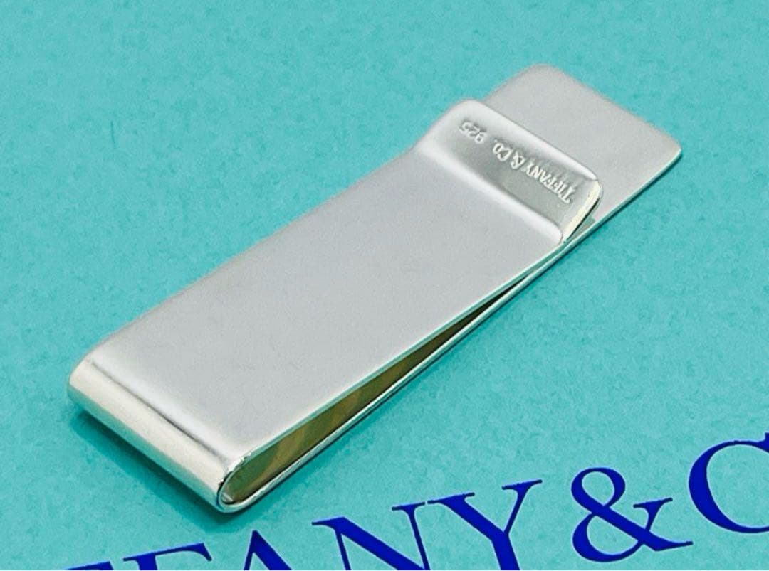 c565 ティファニー　エンジンターン　マネークリップ　シルバー　925