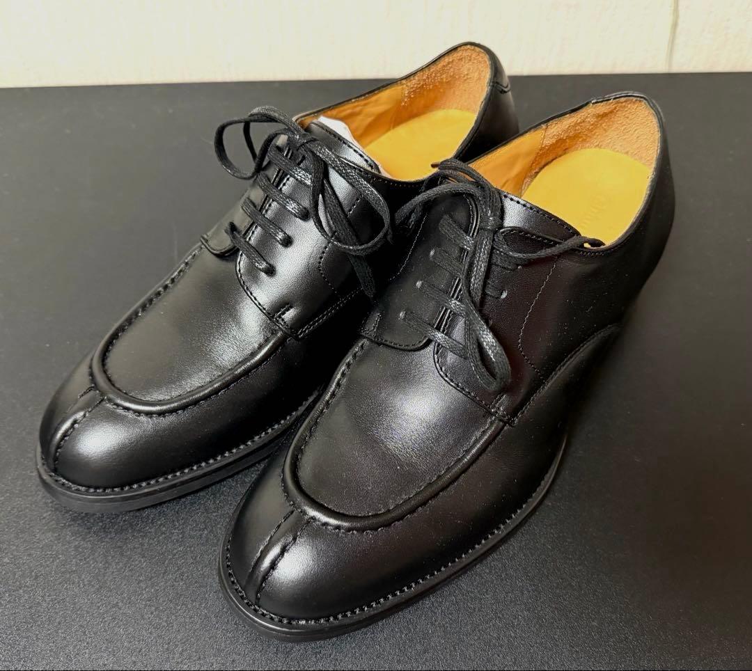 靴 COW LEATHER U-TIP DERBY shiun