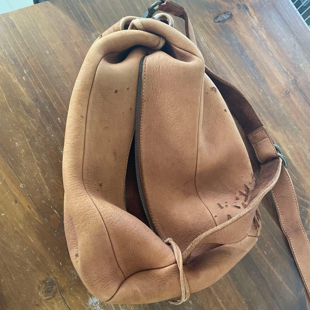 レザーバッグ ブラウン