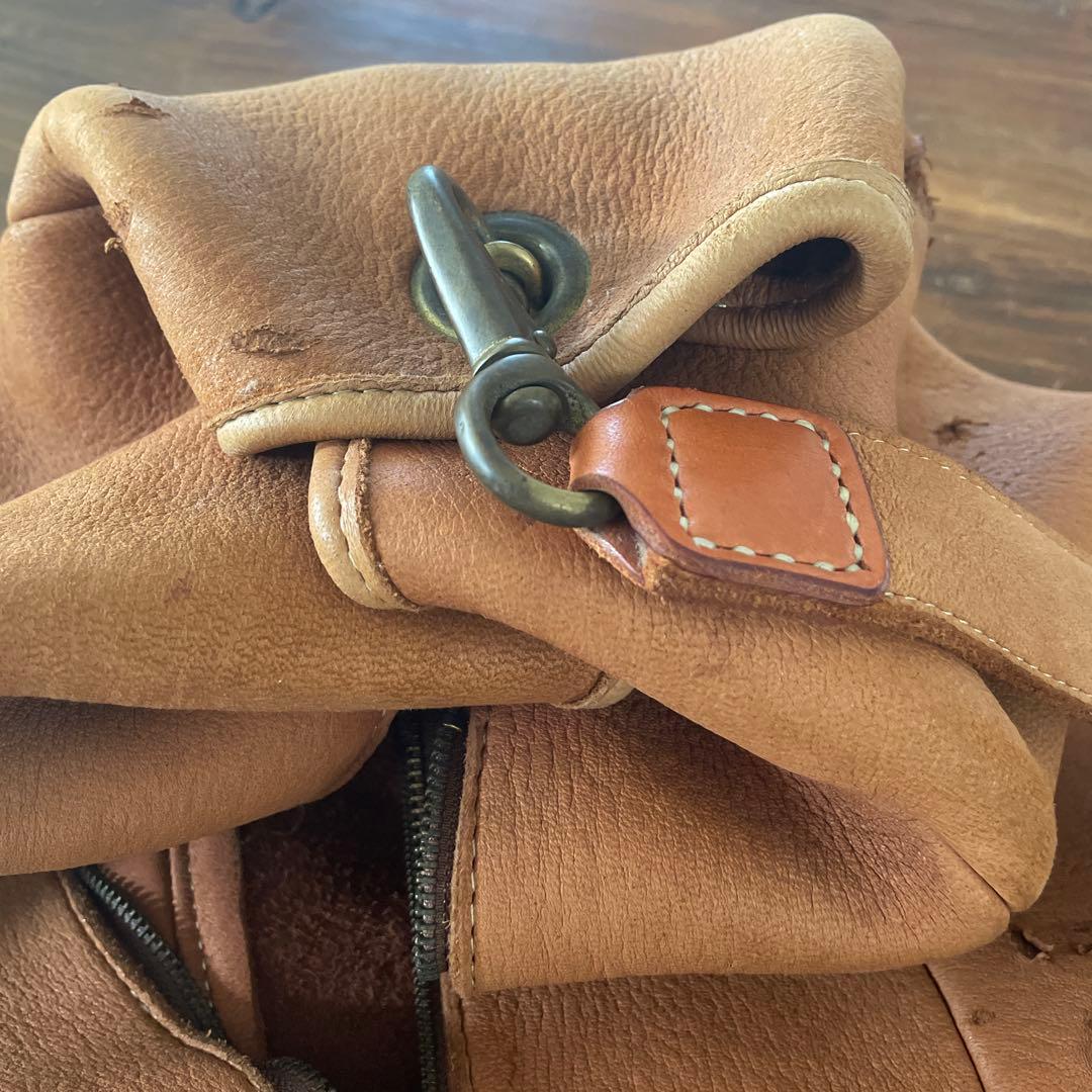 レザーバッグ ブラウン