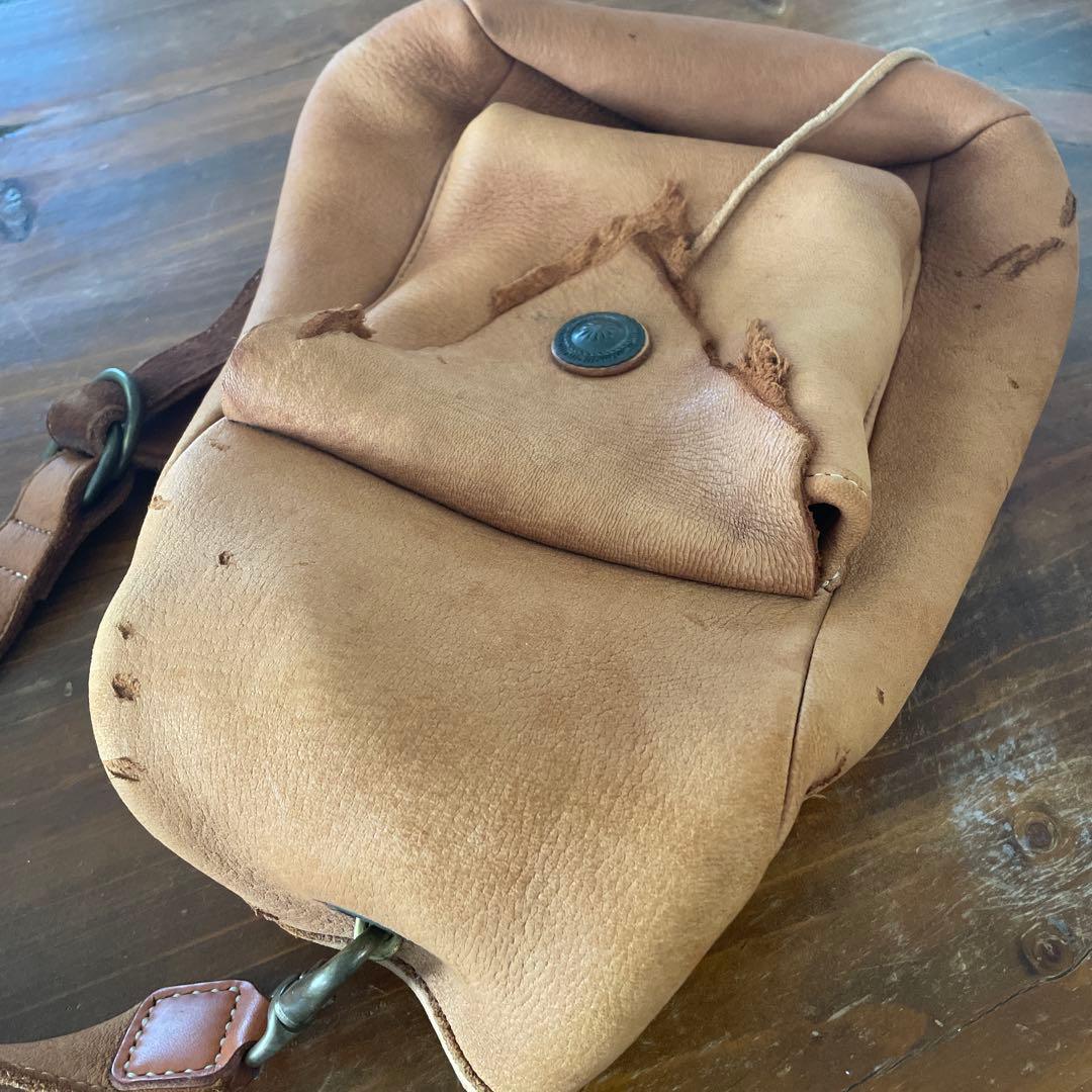 レザーバッグ ブラウン