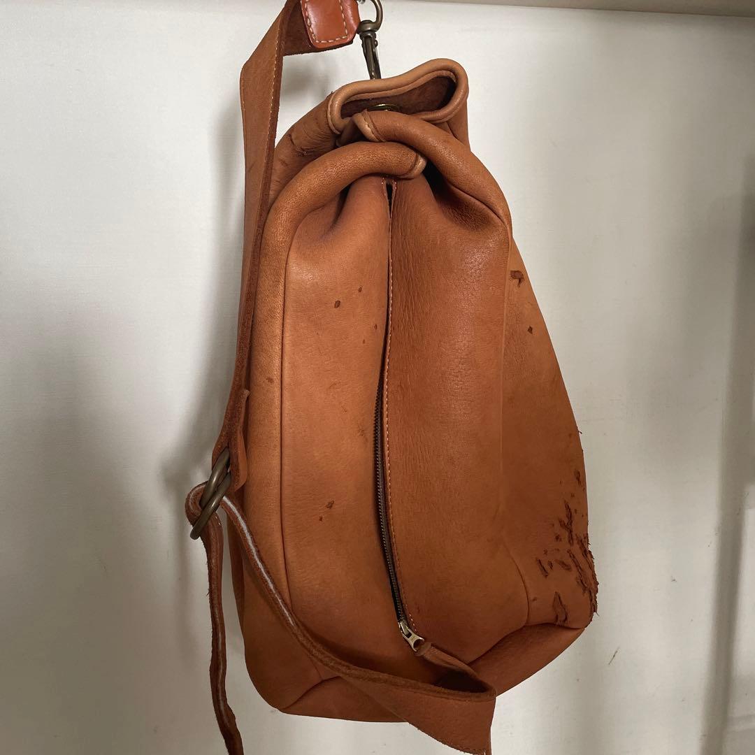 レザーバッグ ブラウン