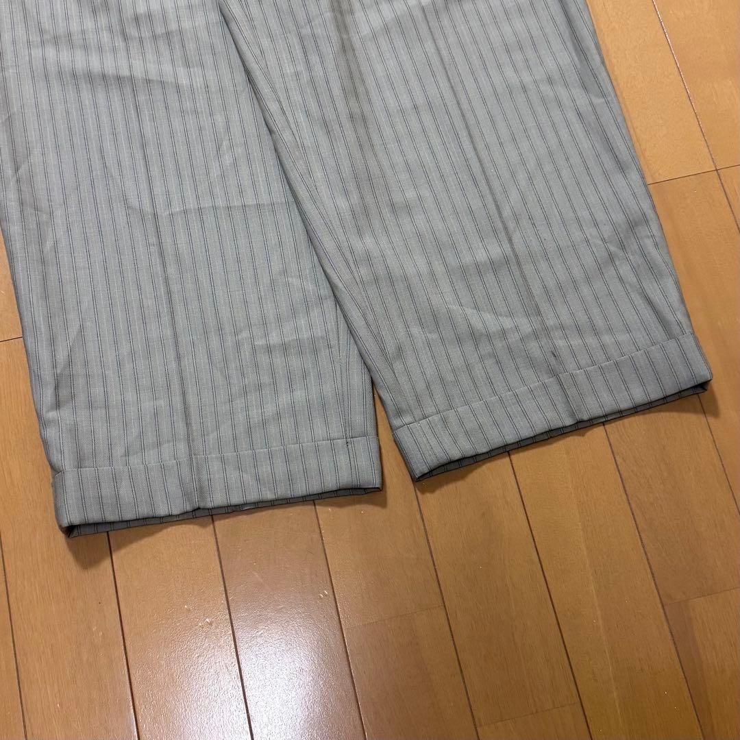 【ワイドスラックス】バギースラックス ワイドパンツ バギーパンツ USA製