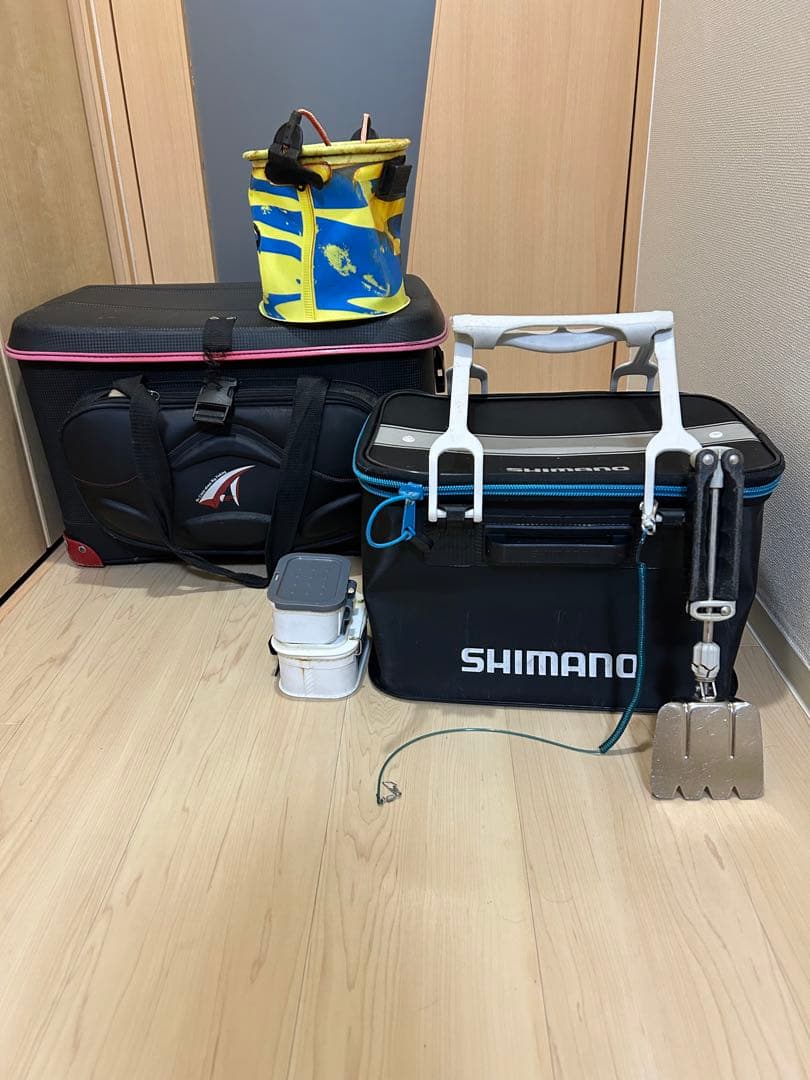 がまかつ　アテンダー2 含む磯釣　用具一式