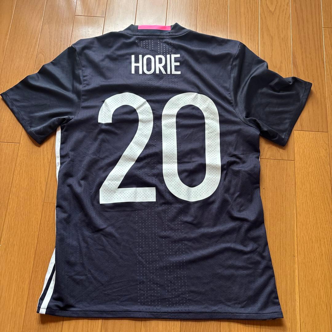 日本代表 サッカー　なでしこジャパン　　20 HORIE アディダスTシャツ