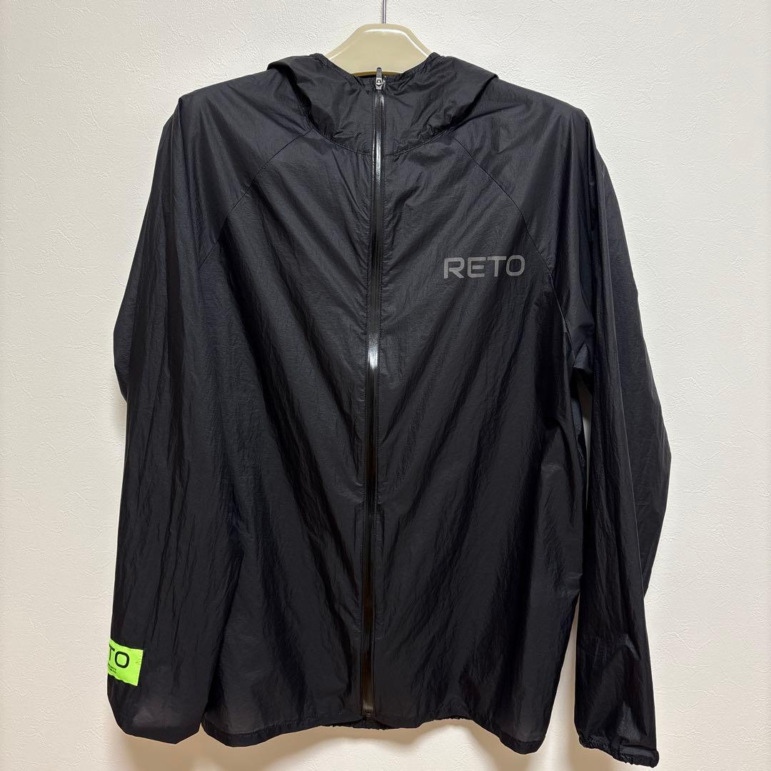 RETO LIGHT RIPSTOP JACKET Mサイズ　ブラック
