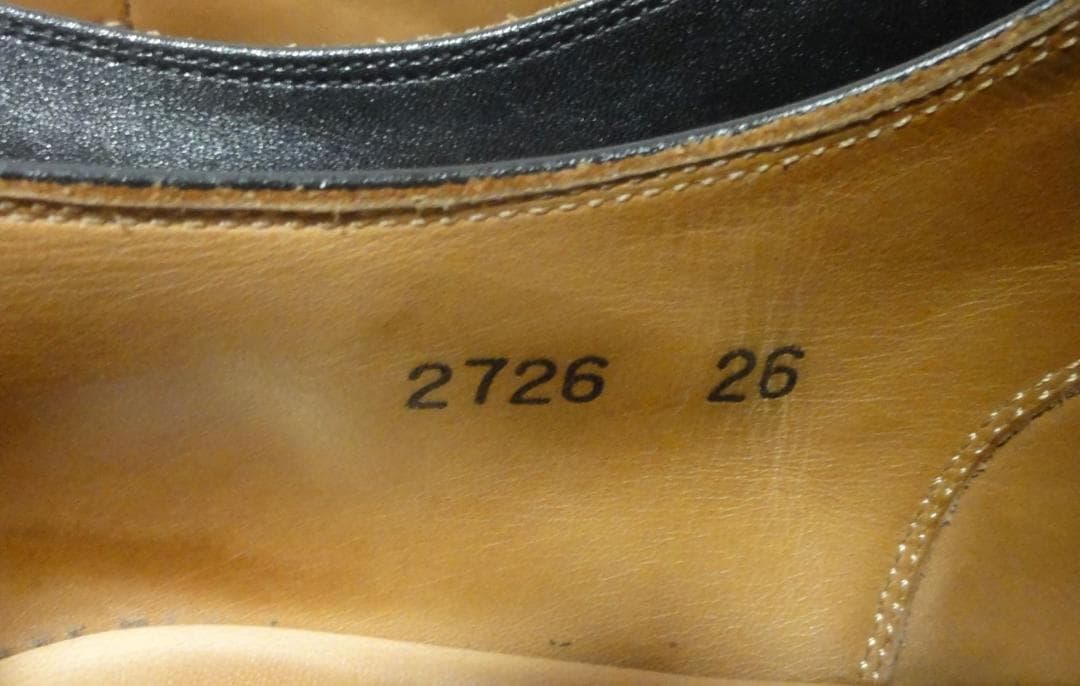 スコッチグレイン ストレートチップ シャインオアレイン 2726 26cm 3E