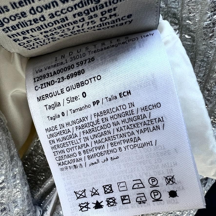 新品未使用タグ付★MONCLER★2024★Mergule★ファー★ダウンベスト