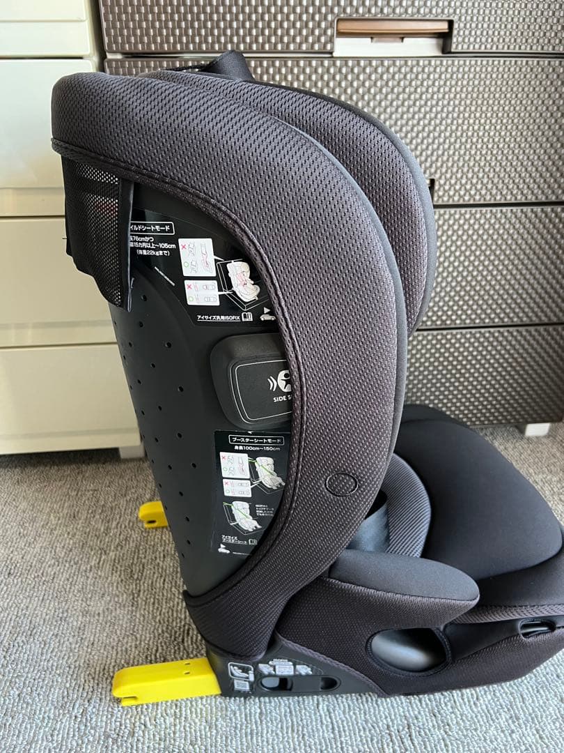 【美品・即購入可】Aprica　チャイルドシート　リライド　ブラック