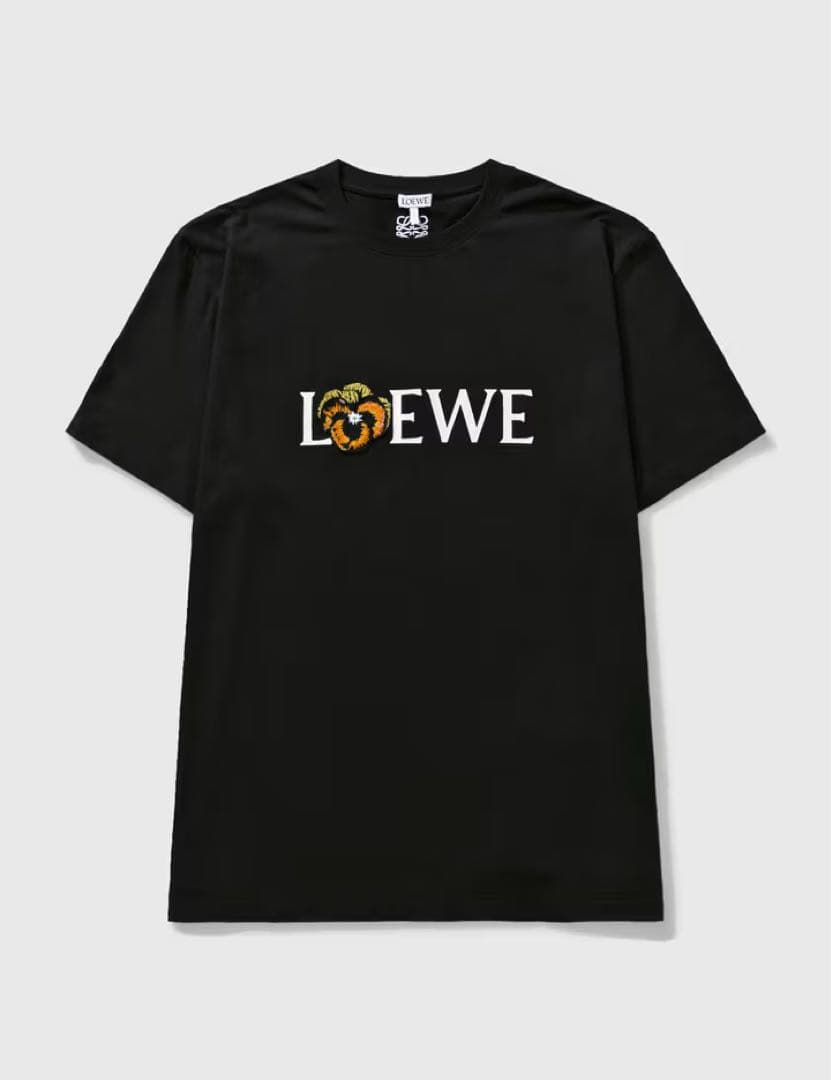 LOEWE ブラック 半袖Tシャツ
