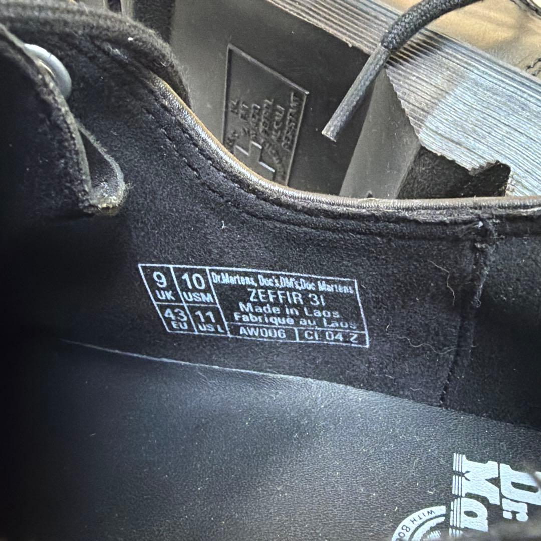 ドクターマーチンブラックシューズ　未使用