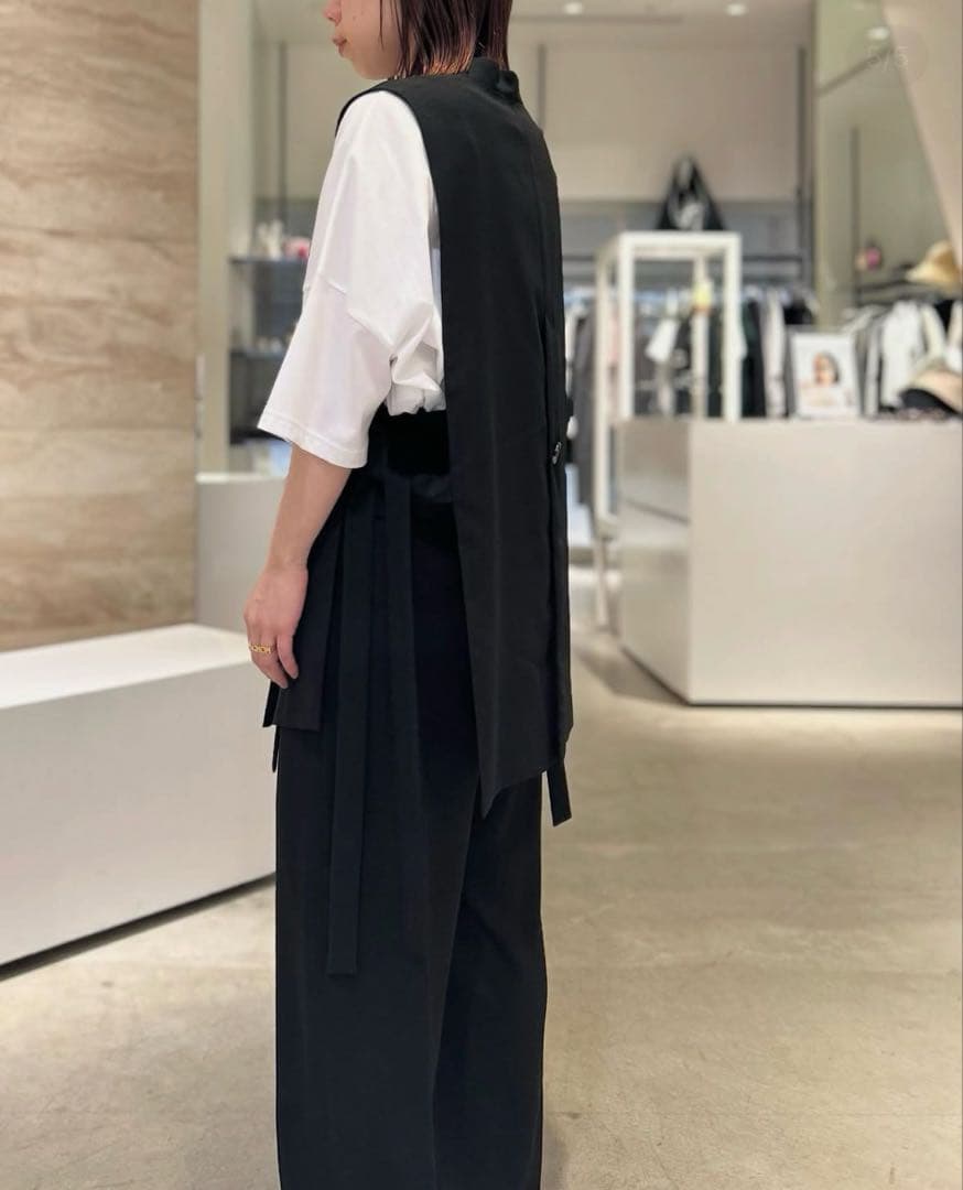 最終値下げ　未使用タグ付き 新品 ENFOLD ジレ ベスト 入卒 エンフォルド