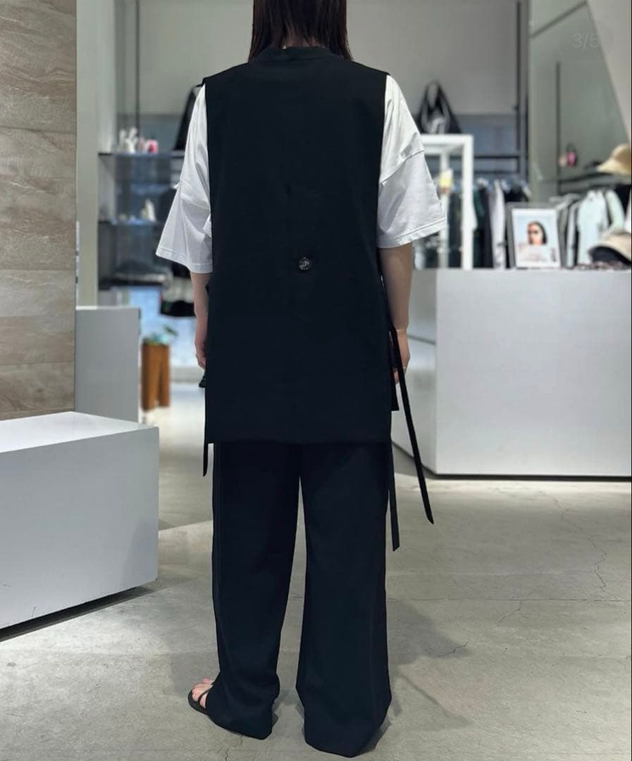 最終値下げ　未使用タグ付き 新品 ENFOLD ジレ ベスト 入卒 エンフォルド