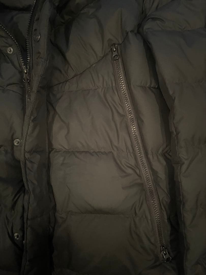 【¥8,999-】Nike ブラック ダウンコート フード付き