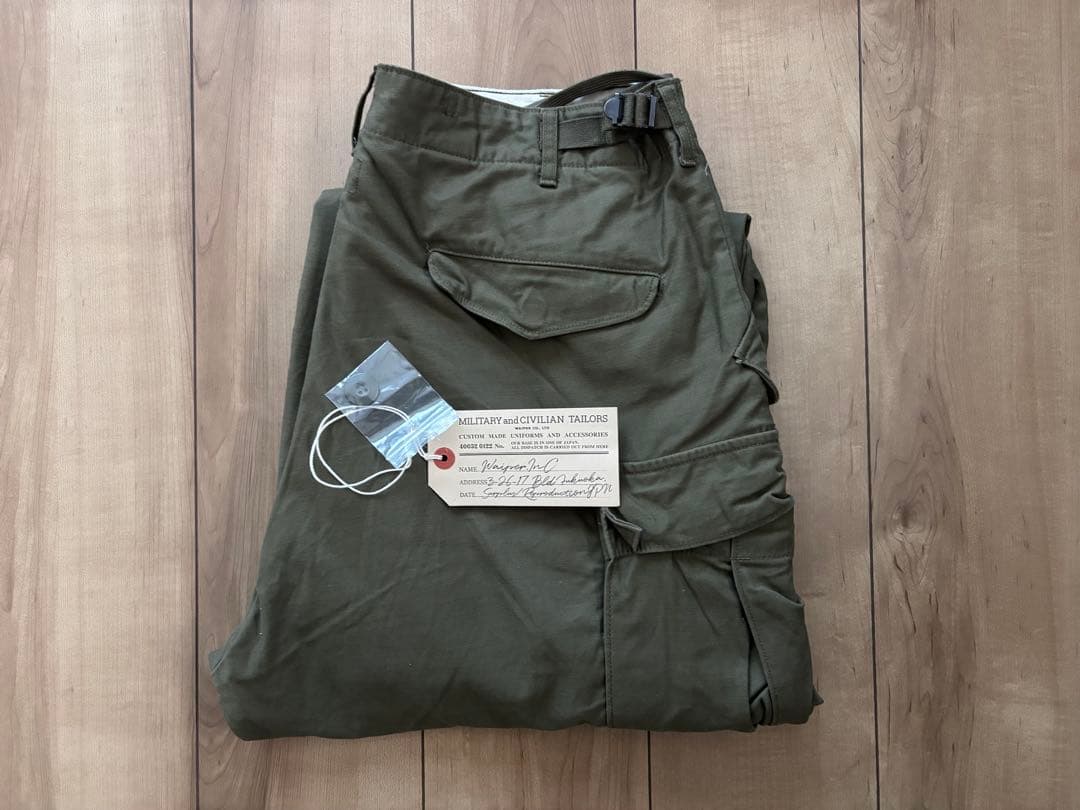 WAIPER.inc 米軍 M-65 フィールドカーゴパンツ 初期型
