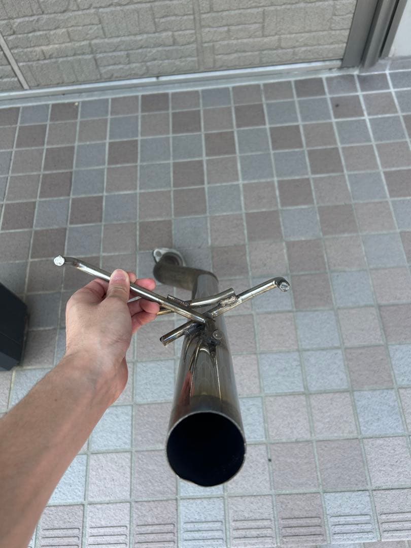 GD系フィット ワンオフマフラー