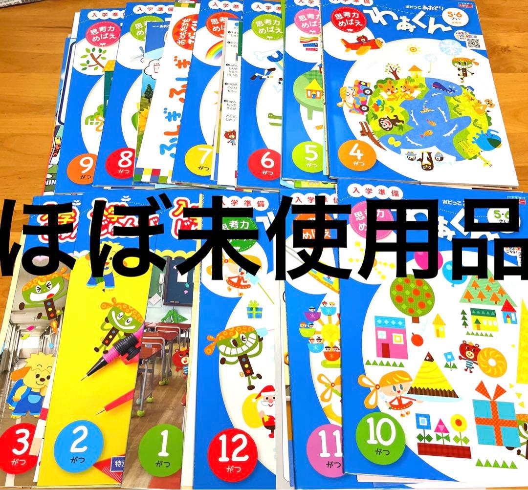 ⭐︎早い者勝ち⭐︎ ポピっこ　あおどり　1年分　5・6さい 年長児用(ドリるん以外)
