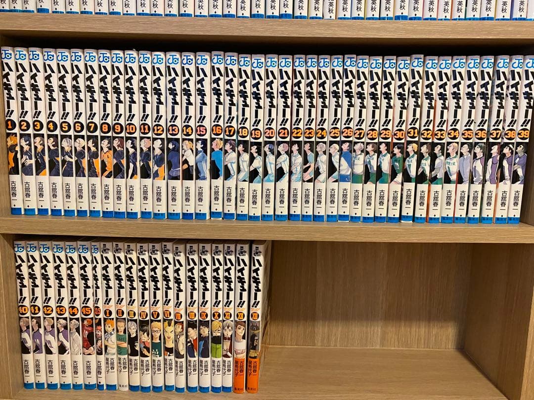 ハイキュー!! 全巻セット 1〜45巻 + 関連本14冊 古舘春一 匿名発送
