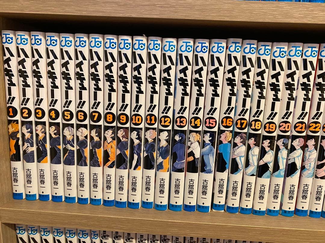 ハイキュー!! 全巻セット 1〜45巻 + 関連本14冊 古舘春一 匿名発送