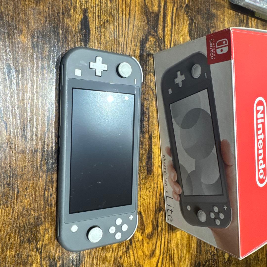 Switchライトグレージャンク品