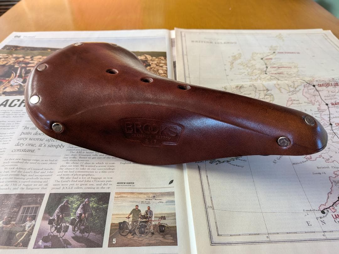 BROOKS B17 NARROW BROWN ブルックス サドル