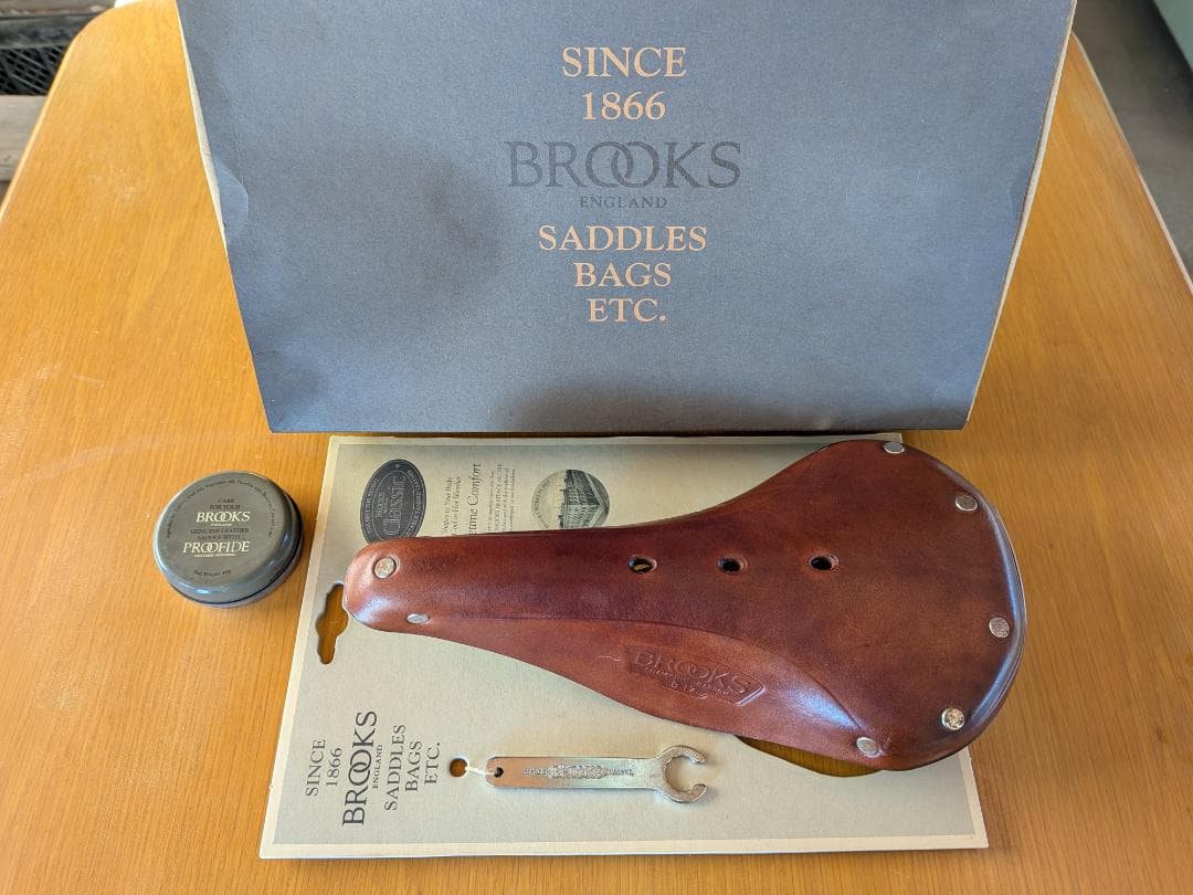 BROOKS B17 NARROW BROWN ブルックス サドル