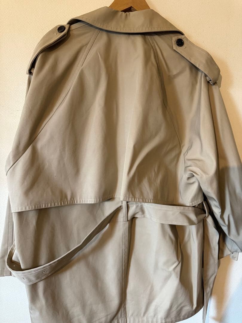 CLANE クラネ　ベージュ トレンチコート オーバーサイズ