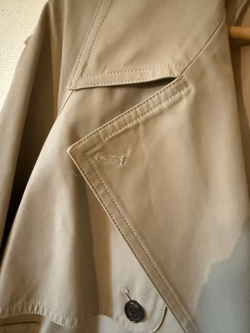 CLANE クラネ　ベージュ トレンチコート オーバーサイズ