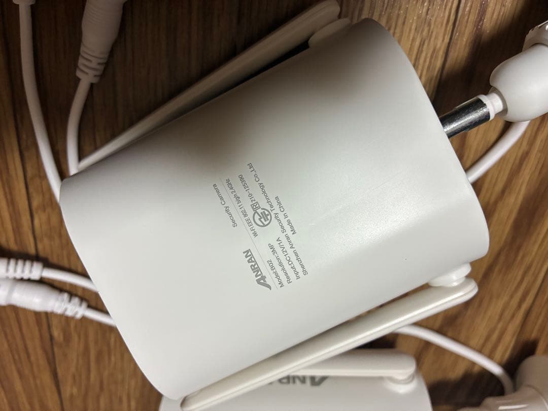 新品ANRAN防犯カメラ無線ダブルアンテナ型8チャンネルセットHDD無し