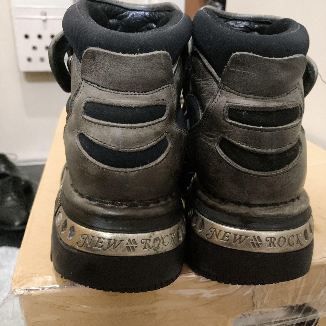 ​【希少・欠損なし】NEW ROCK 厚底ブーツ サイバーモデル（要状態確認）